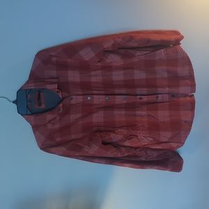 Lightly worn prana button down shirt